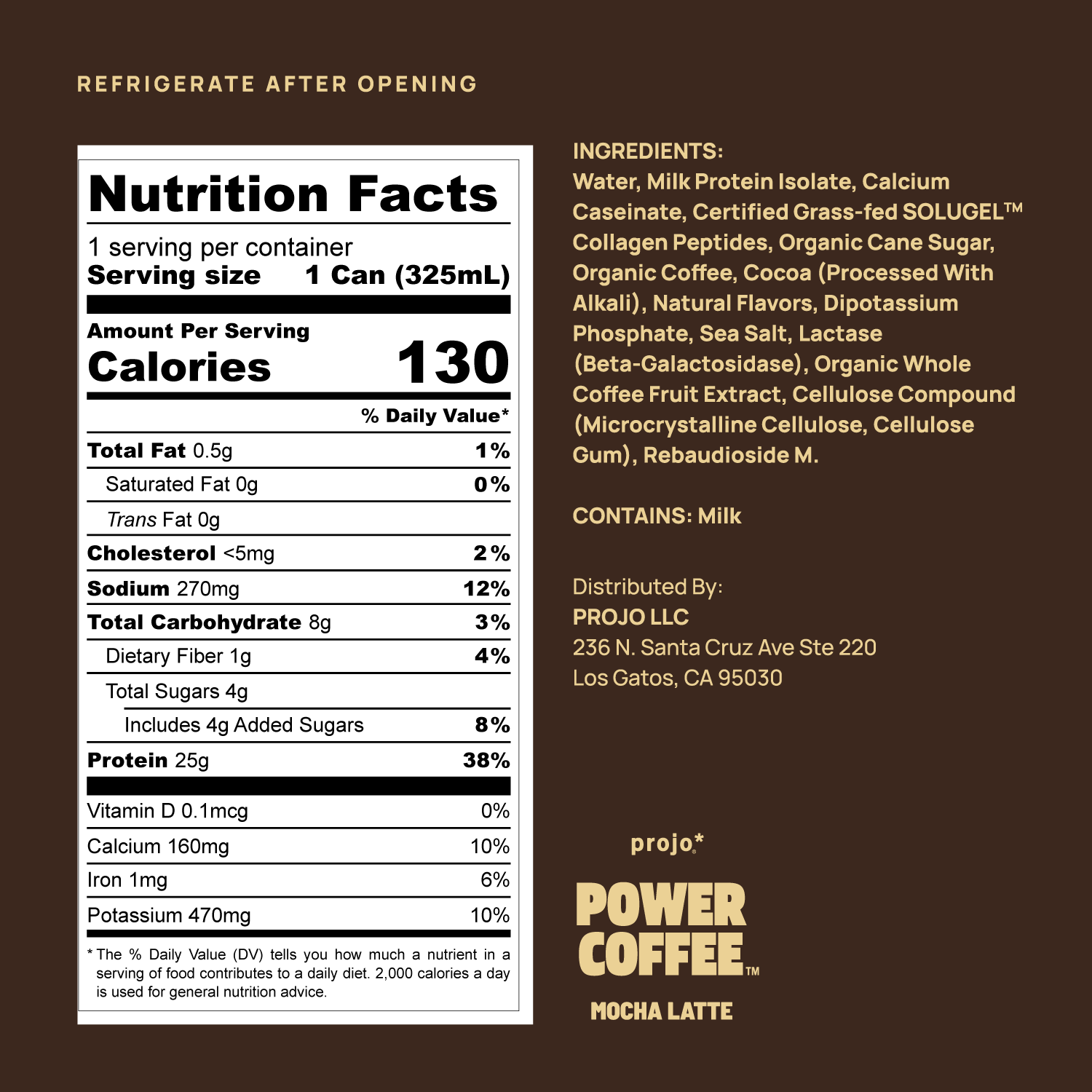 Variety 6 pack (3 Vanilla Latte + 3 Mocha Latte)