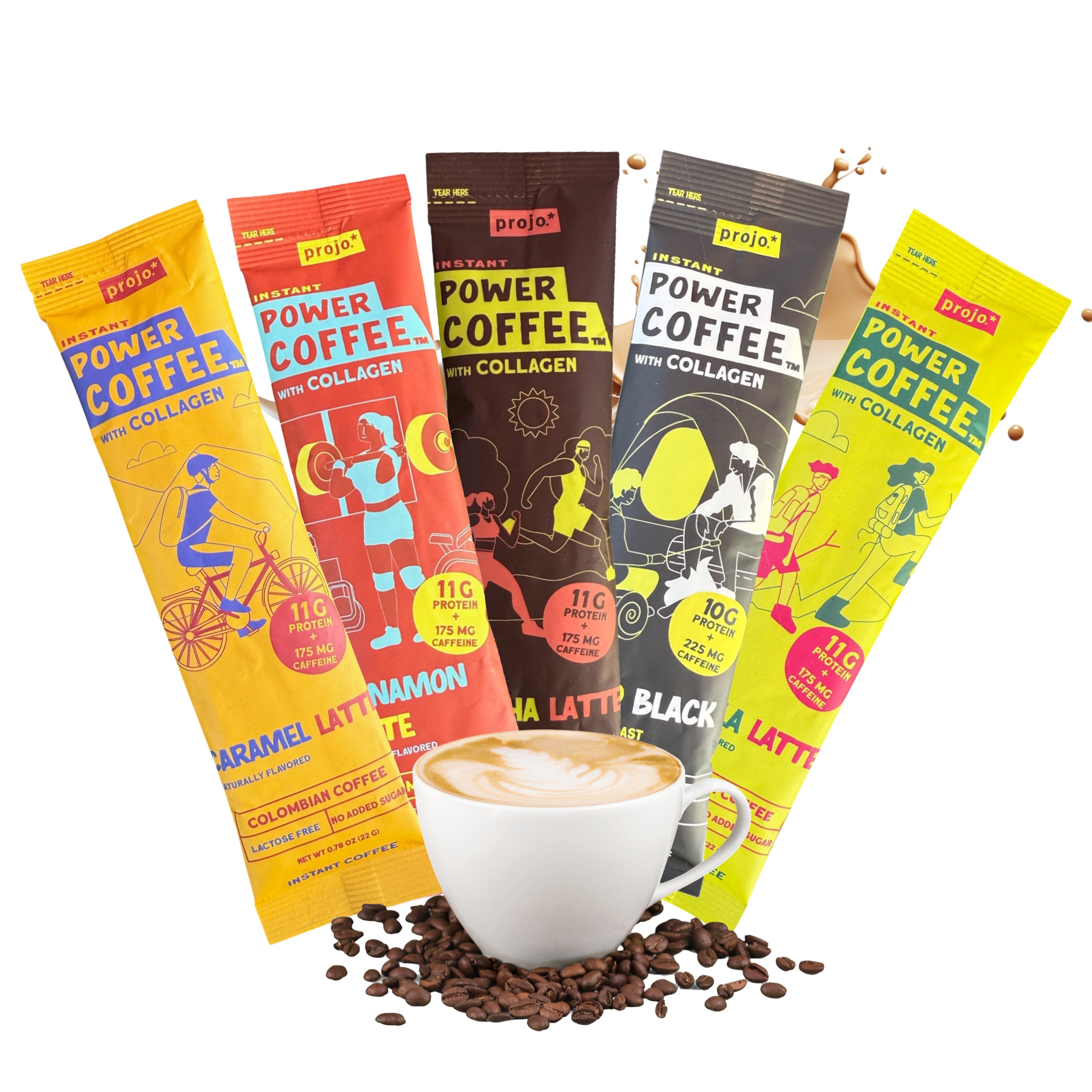 Projo* Power Coffee - Multi-Flavor Pack